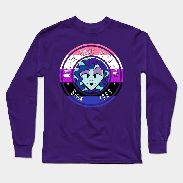 HM Love: Genderfluid Pride Long Sleeve T-Shirt by SteampunkSeahorse